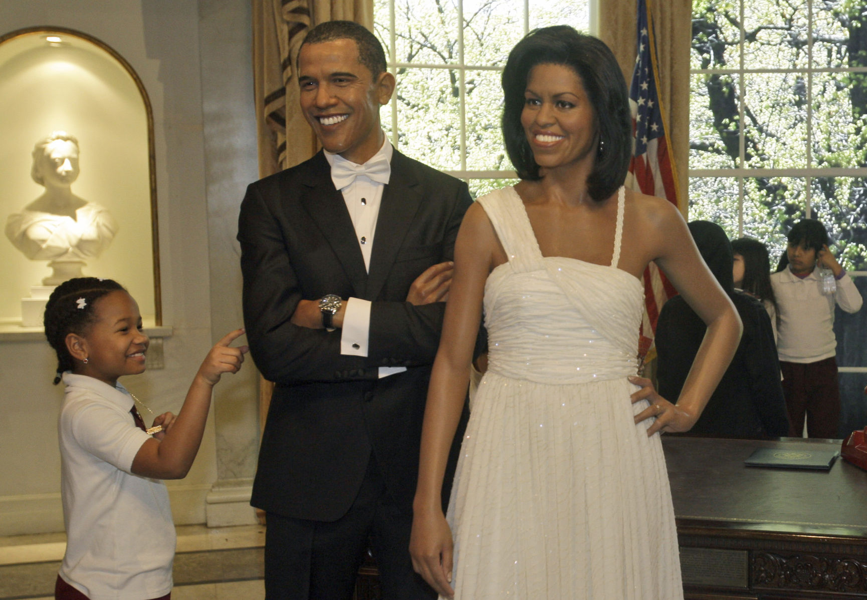 Michelle Obama Wax Figure